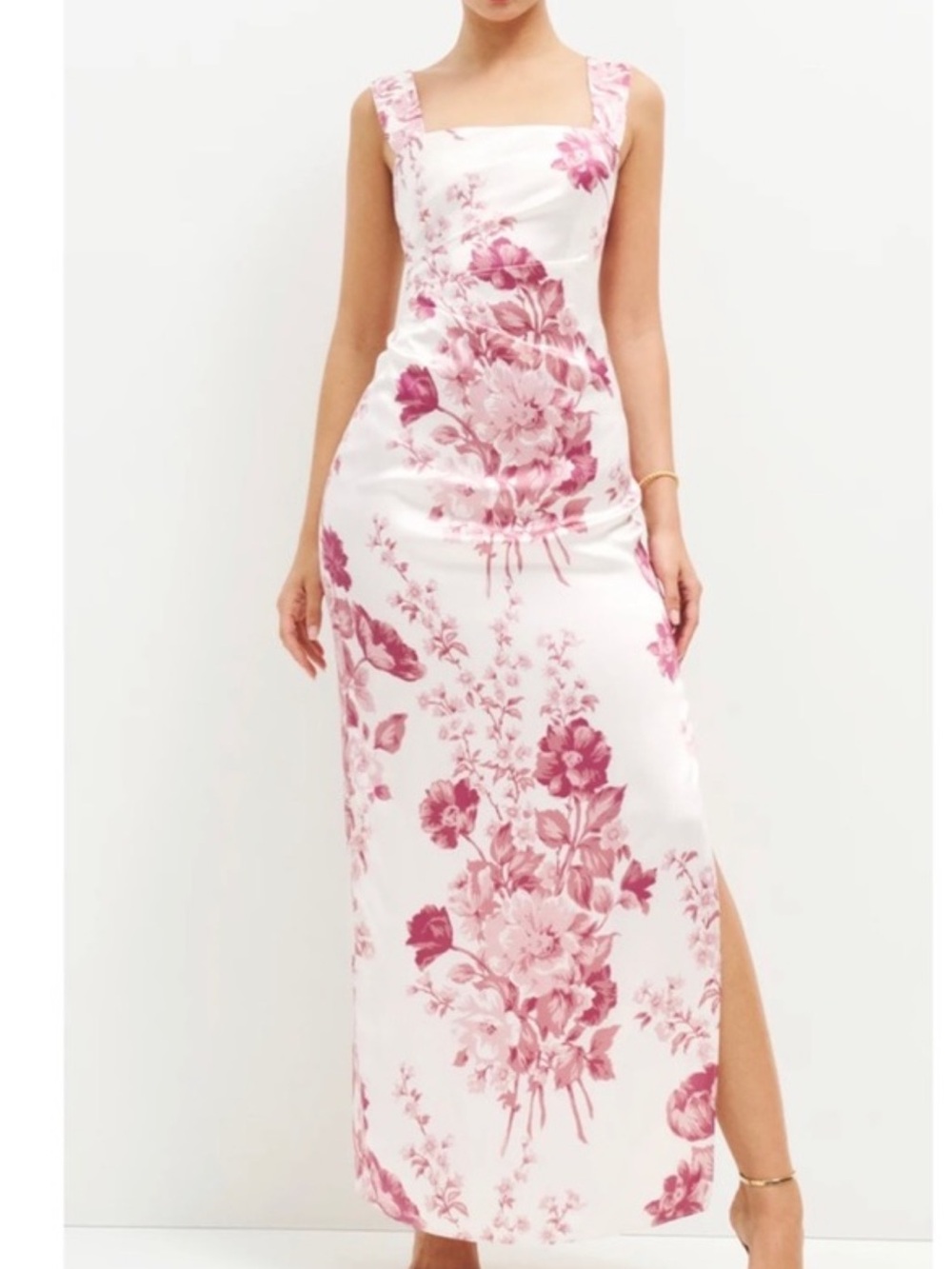 Reformation 100% Silk  Midi Dress